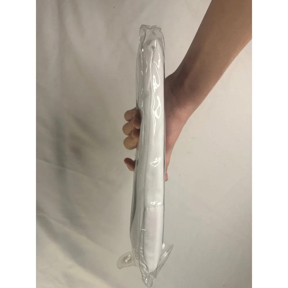 SmartSheer White Insulating Window Sheer Curtain Panel 59x84 Rod Pocket New